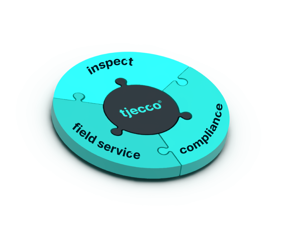 tjecco puzzel met inspect - field service - compliance