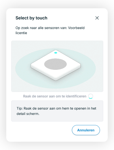 Select by touch
